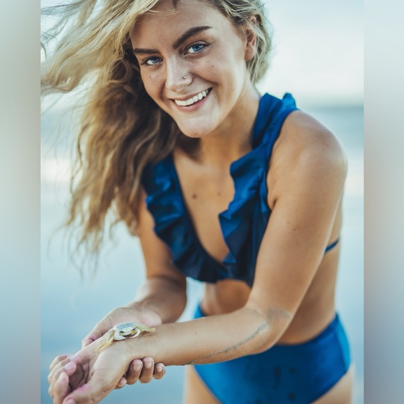 Express | Ruffle Bikini Top | S - Picture 5 of 5